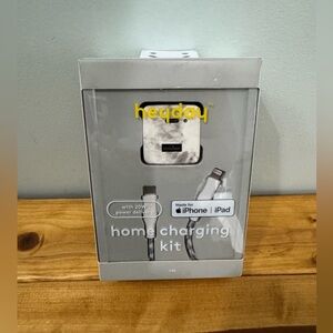 Heyday Silver Home Charging Kit for iPhone and iPad